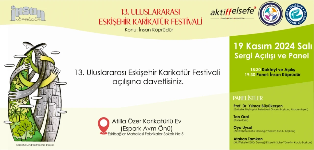 13. Uluslararası Eskişehir Karikatür Festivali